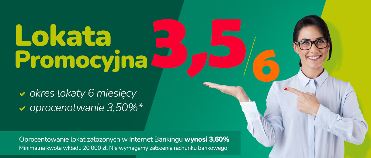 Lokata bankowa 3.5%