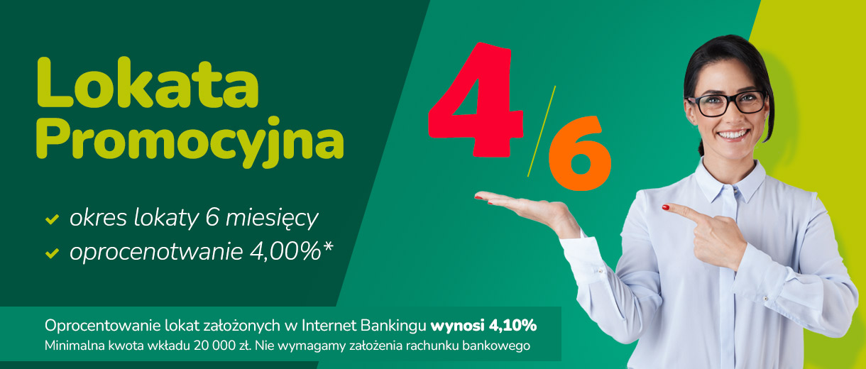 Lokata bankowa 4%