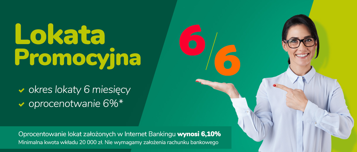 Lokata bankowa 6%